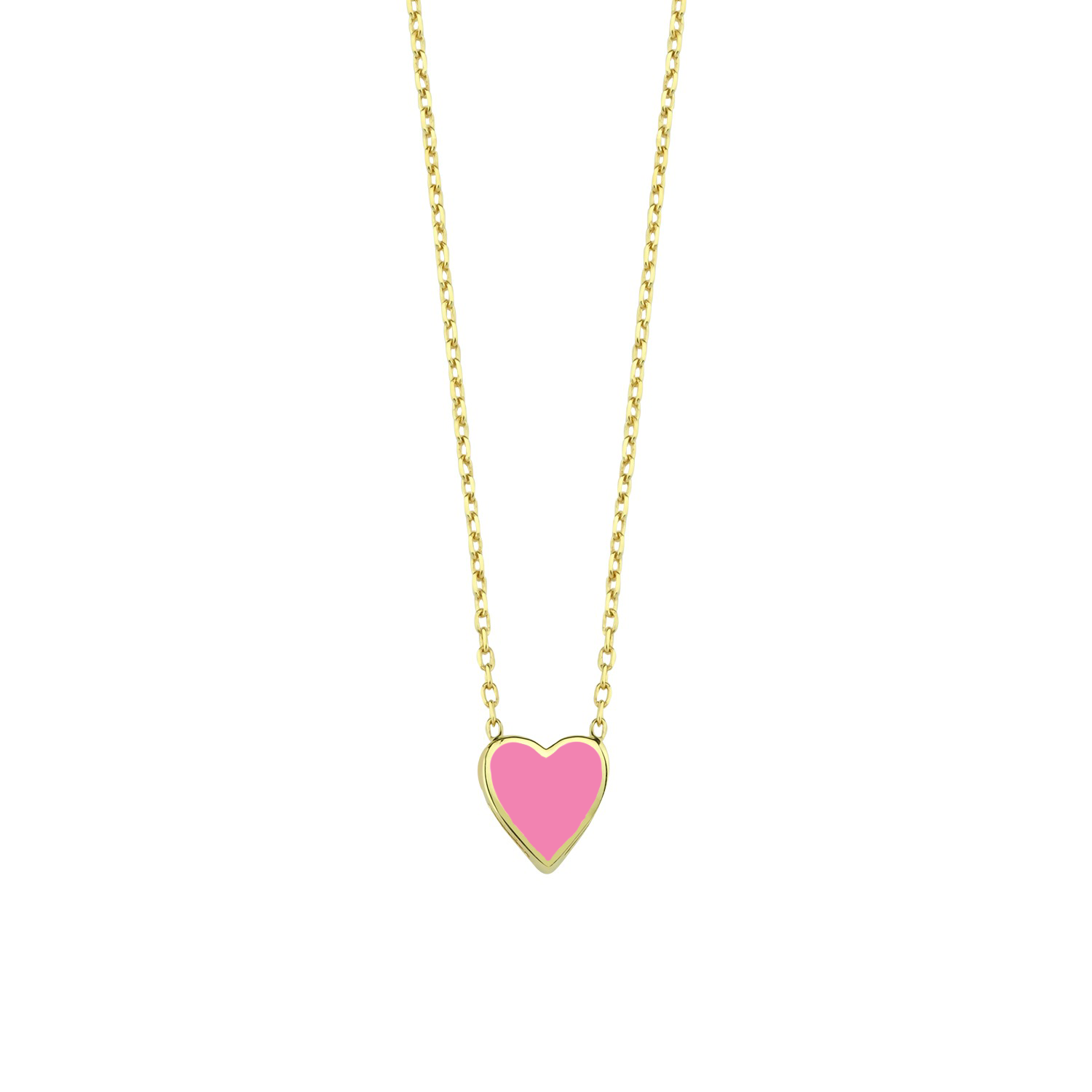One Love Necklace in Pink