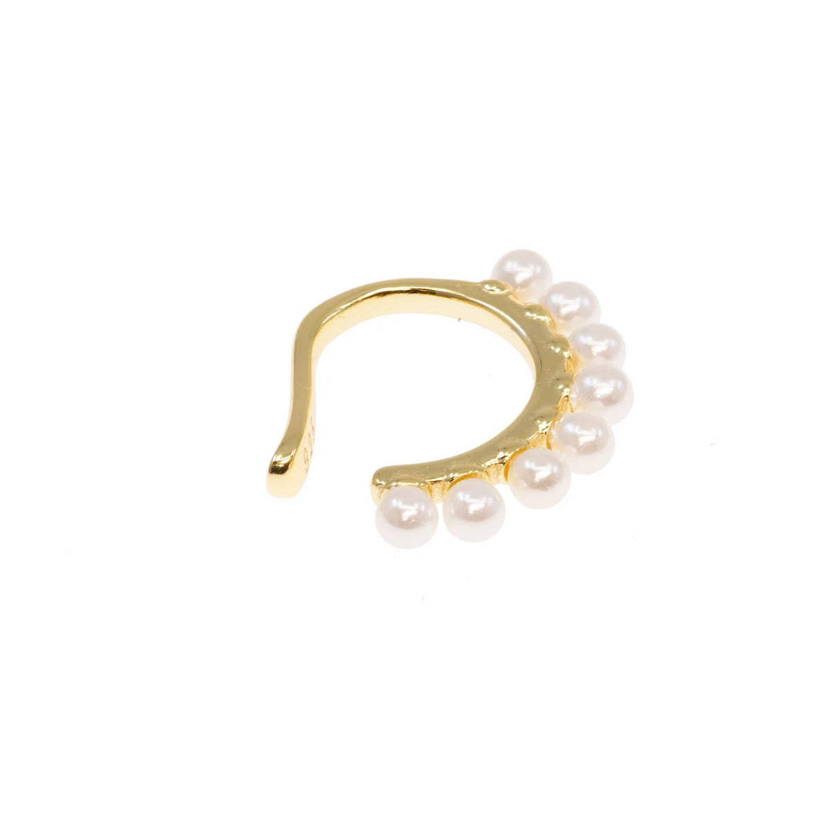 Mini Pearl Halo Ear Cuff