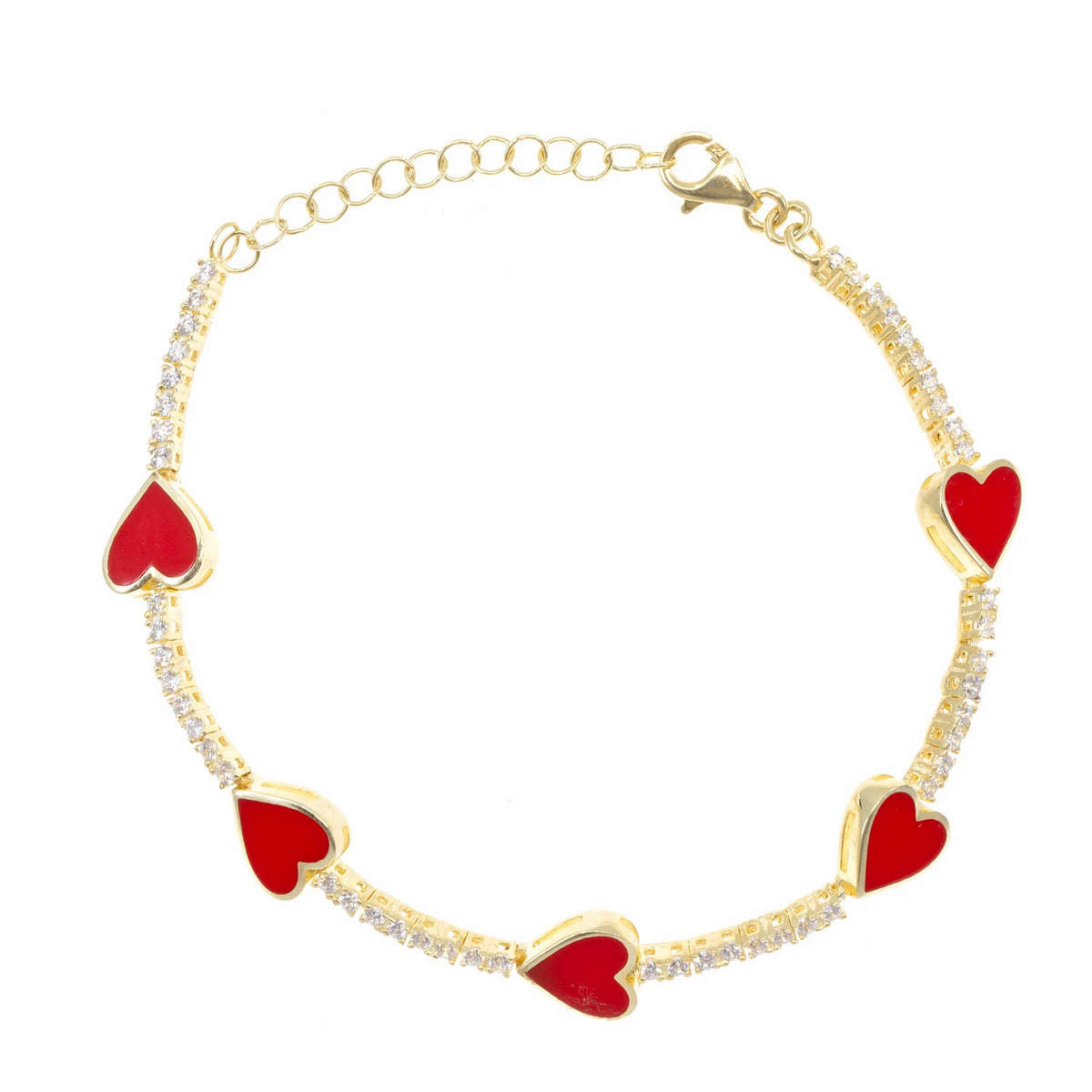 Love After Love Bracelet in Red