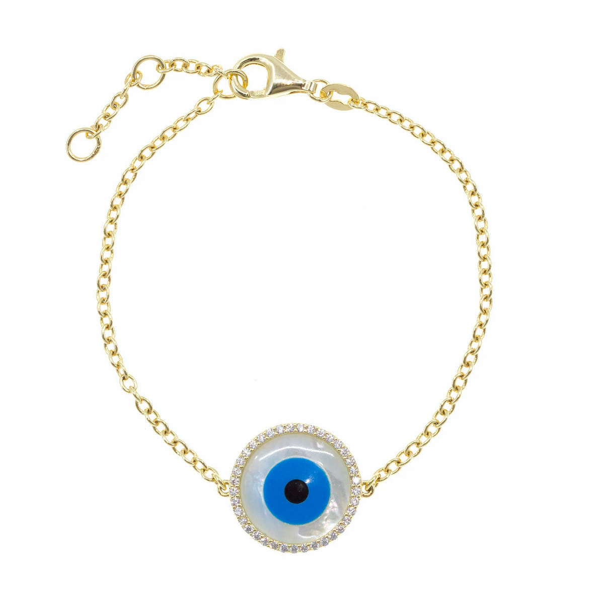 The Solo Seer Blue Evil Eye Bracelet
