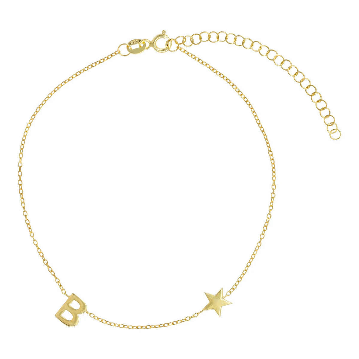 You're A Star Initial Bracelet in Classic