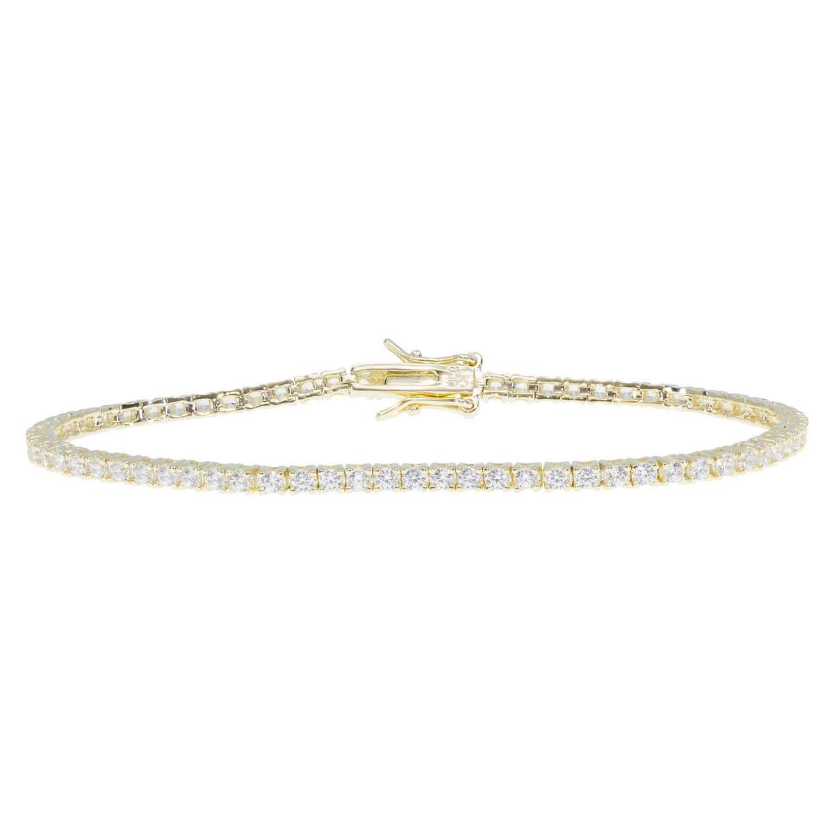 Thin crystal bracelet top