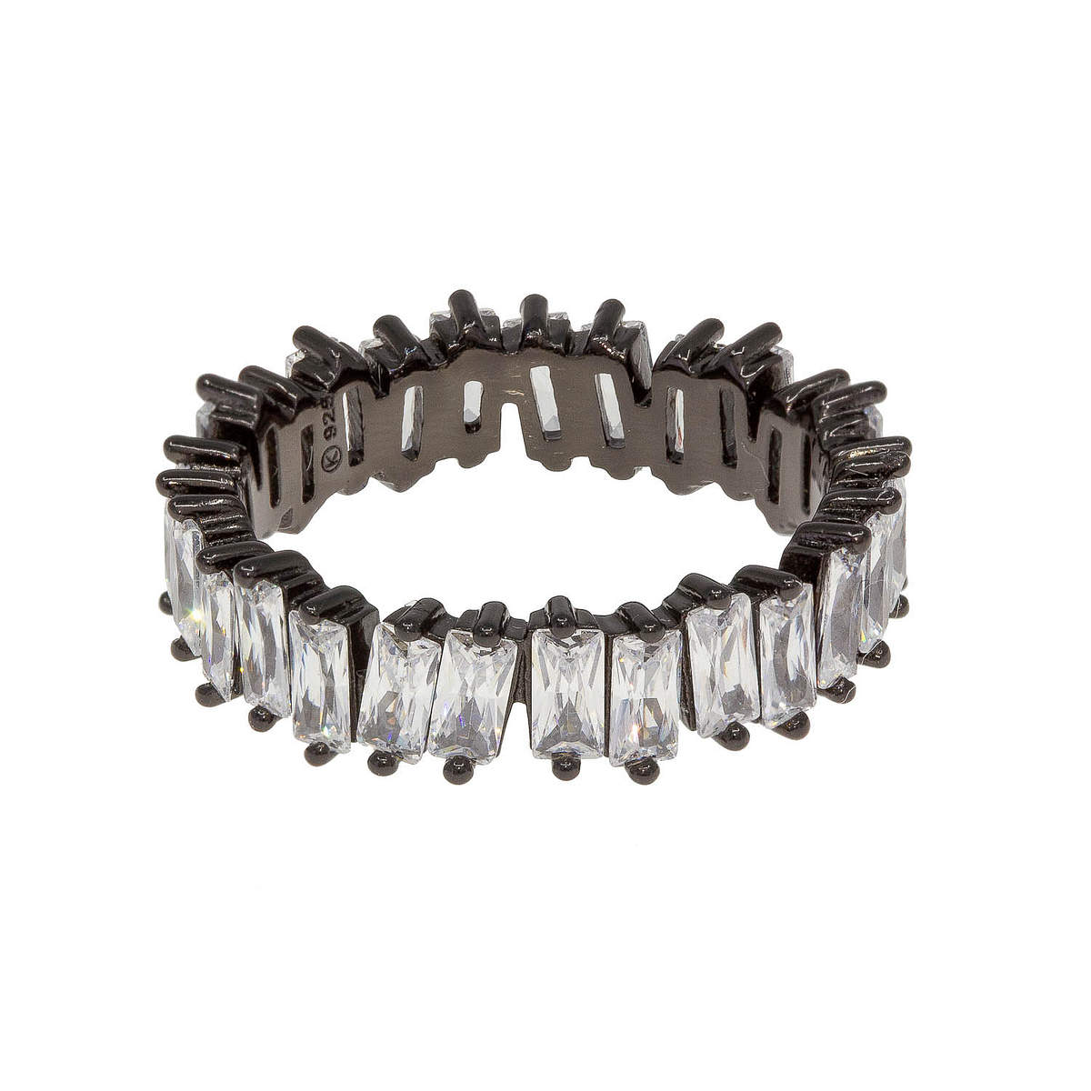 Crystal Baguette Ring