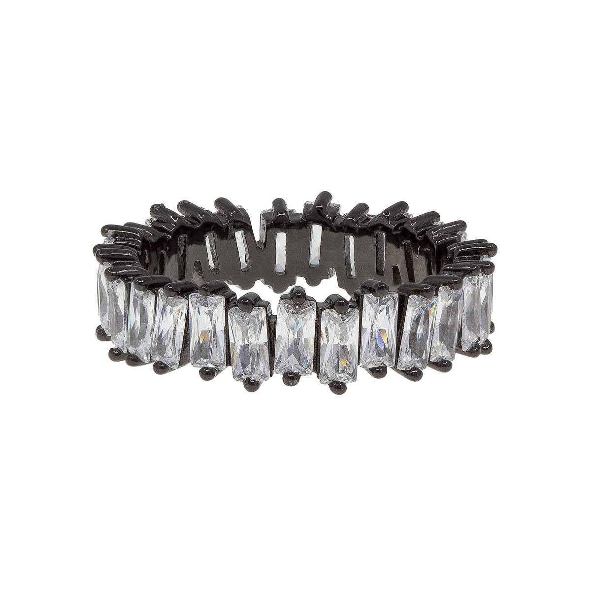 Crystal Baguette Ring