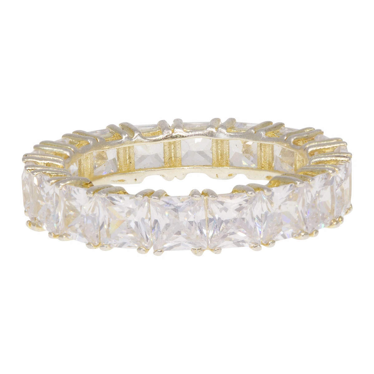 Clear Square Cut Ring