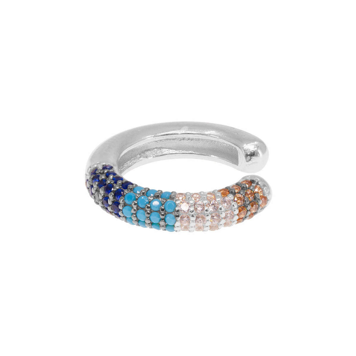Illuminator Ear Cuff in Color Block