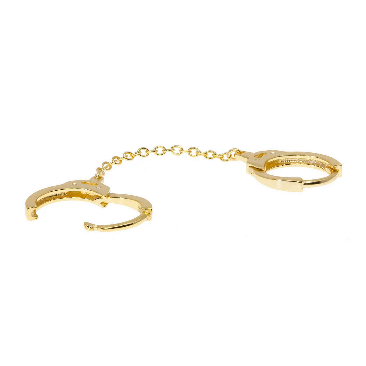 Cuffed Double Hoops