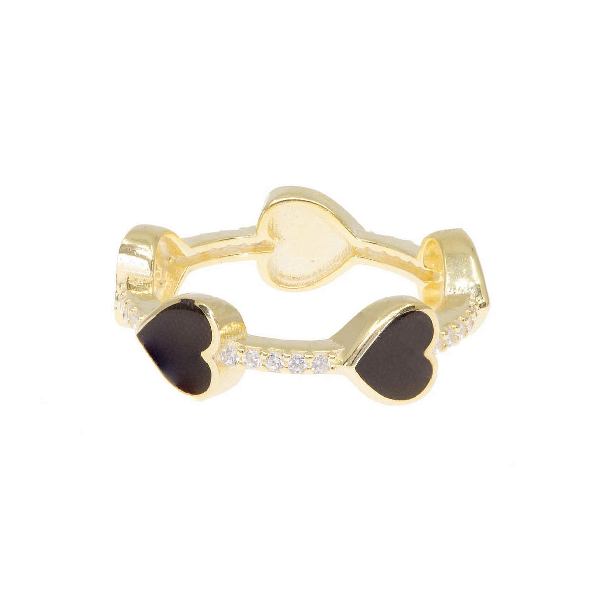 Love After Love Ring in Jet Black