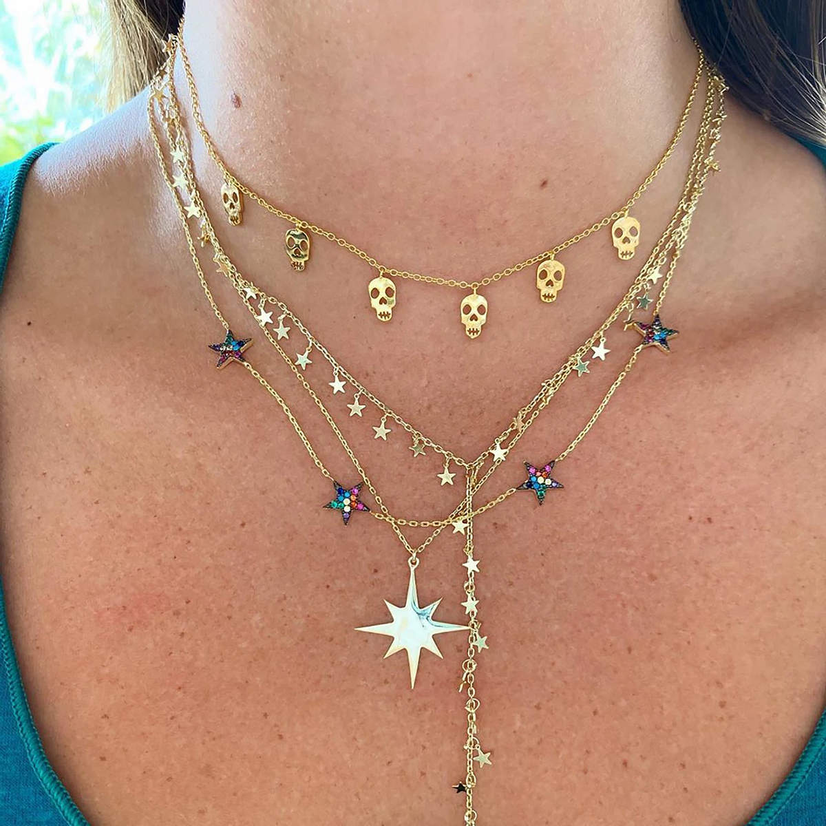 Rainbow Bright Constellation Necklace
