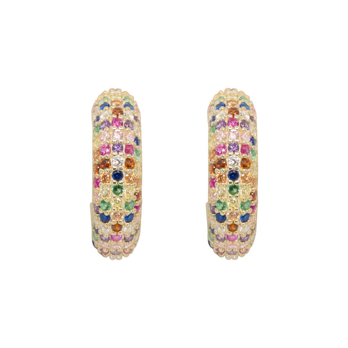Rainbow Global Hoops