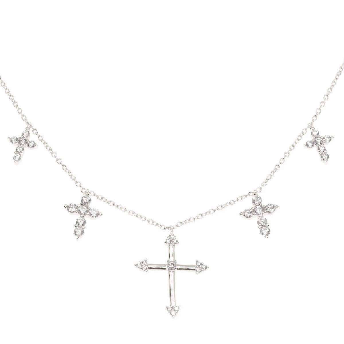 5 Cross Necklace