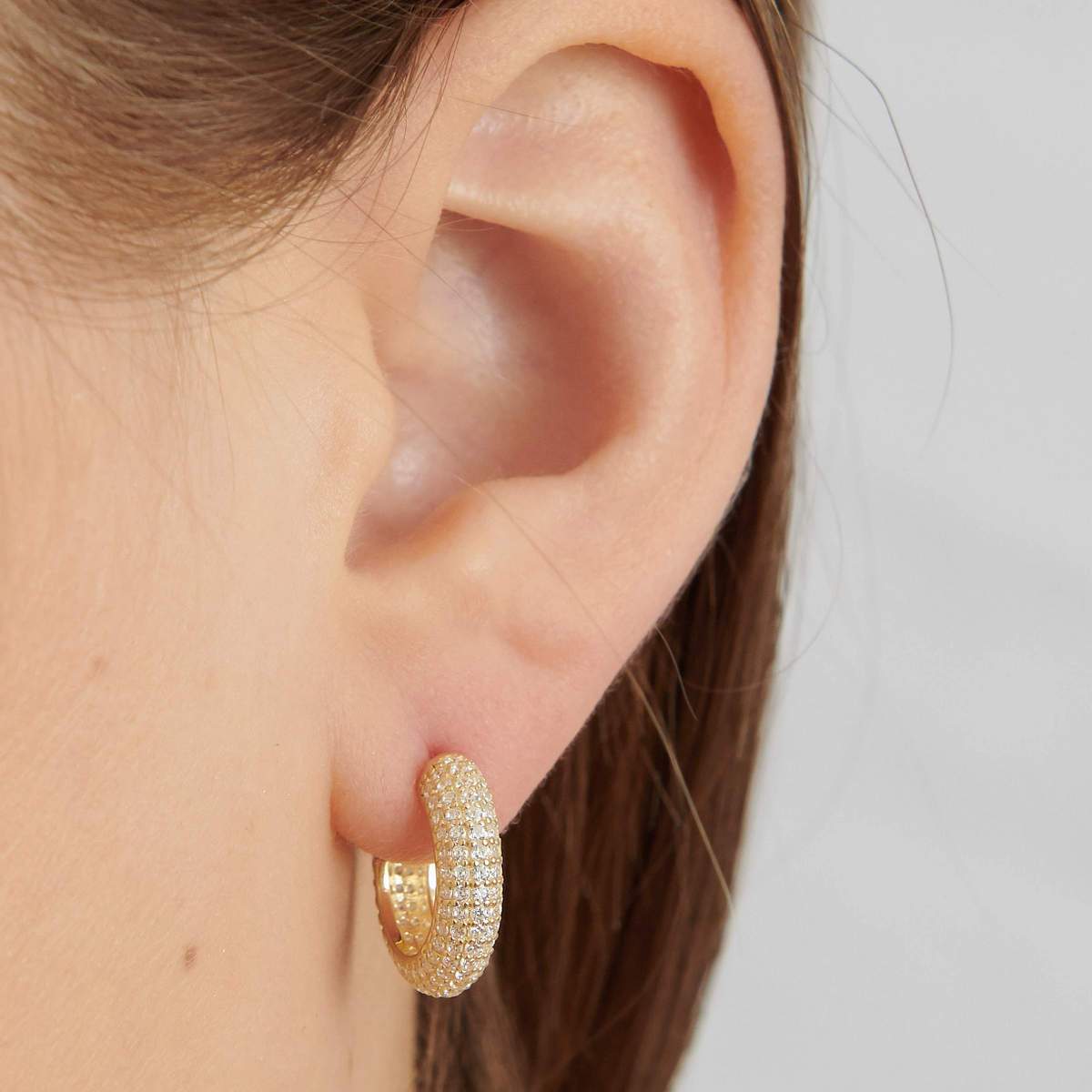 Clear Global Hoops