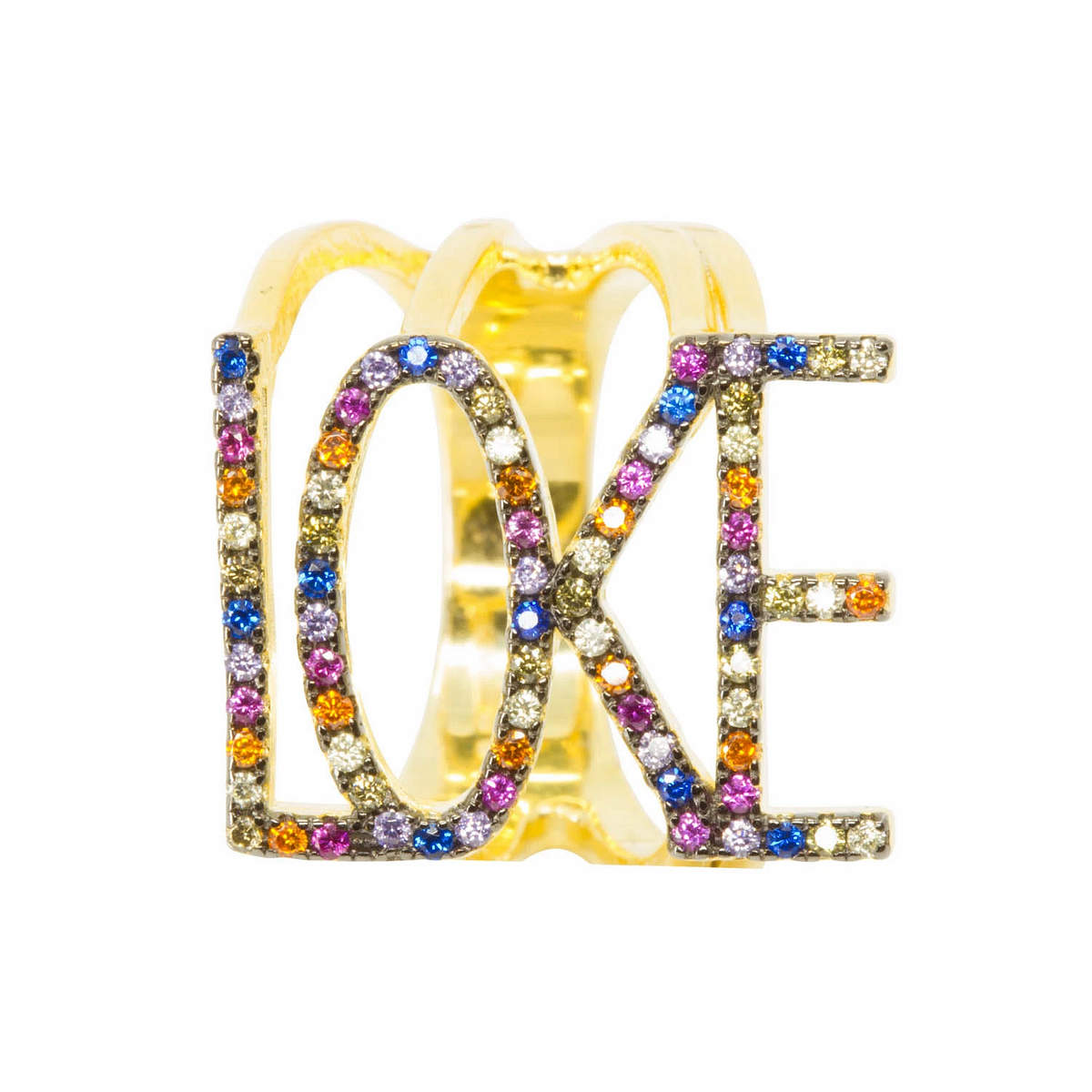 LOVE Rainbow Ring