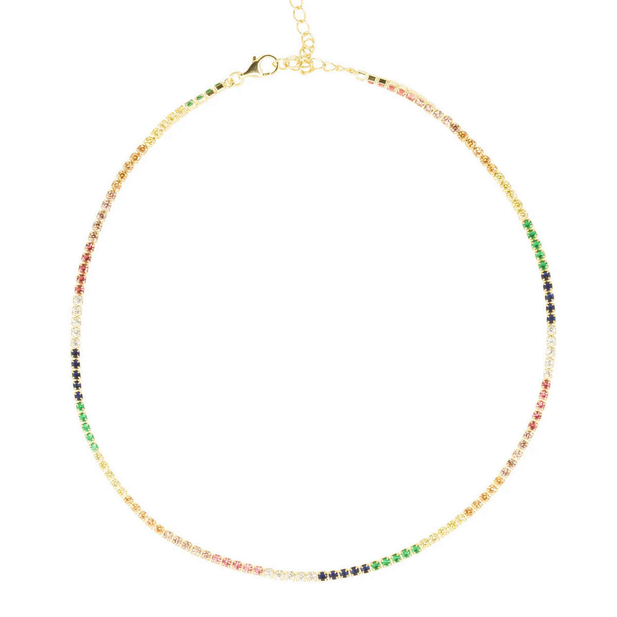 Rainbow Tennis Choker RAGEN