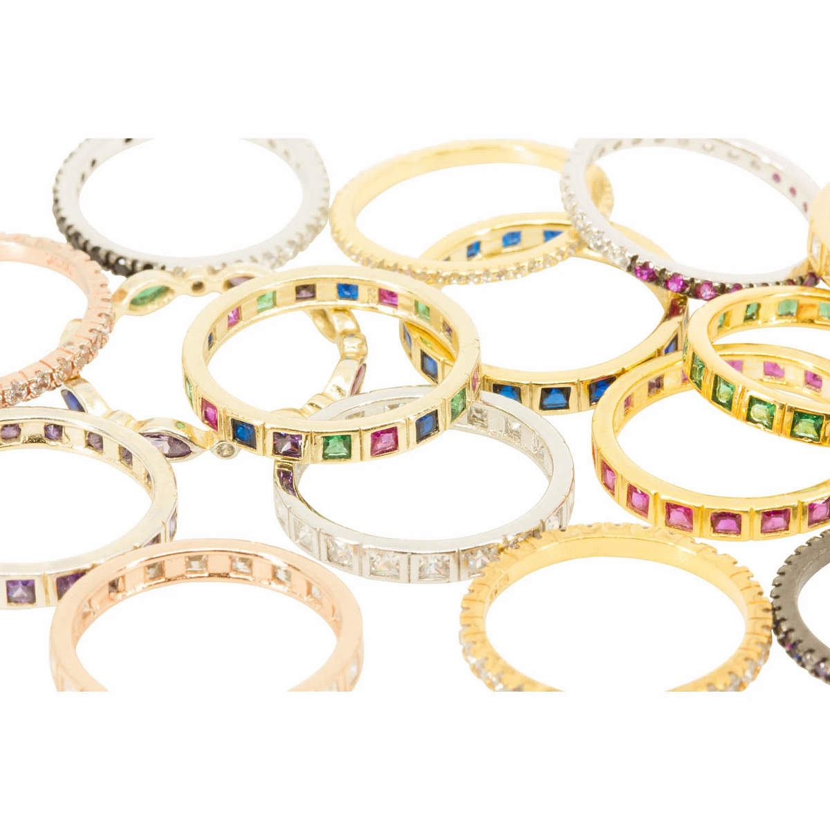 Square Band in Rainbow