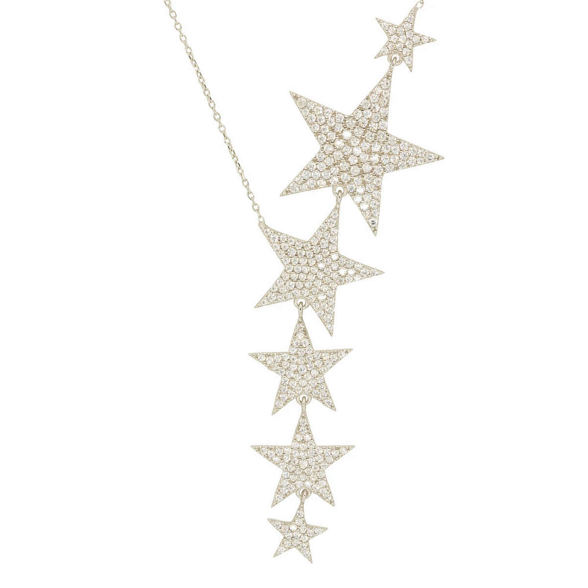 Falling Stars Y Necklace