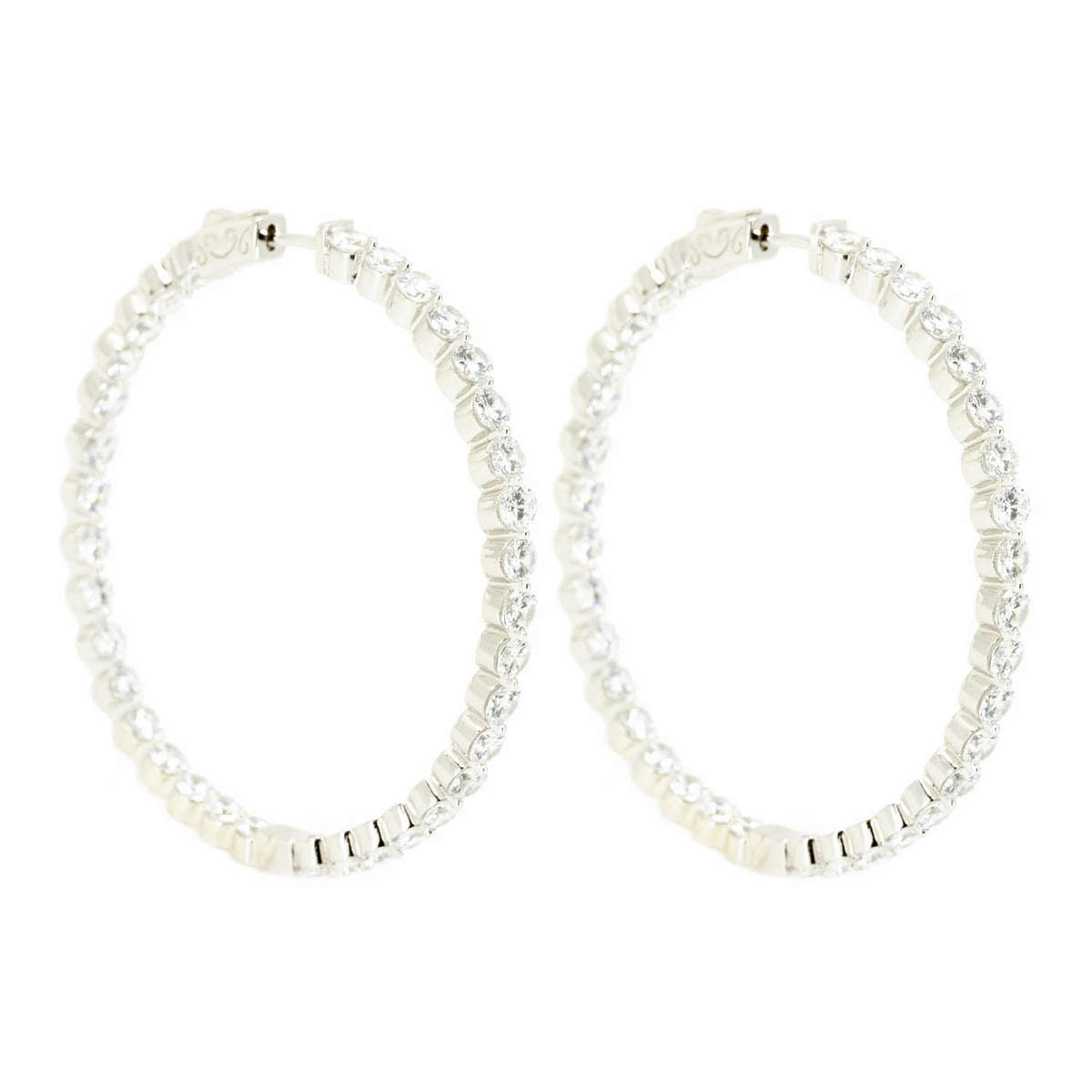 Panoramic Crystal Hoops