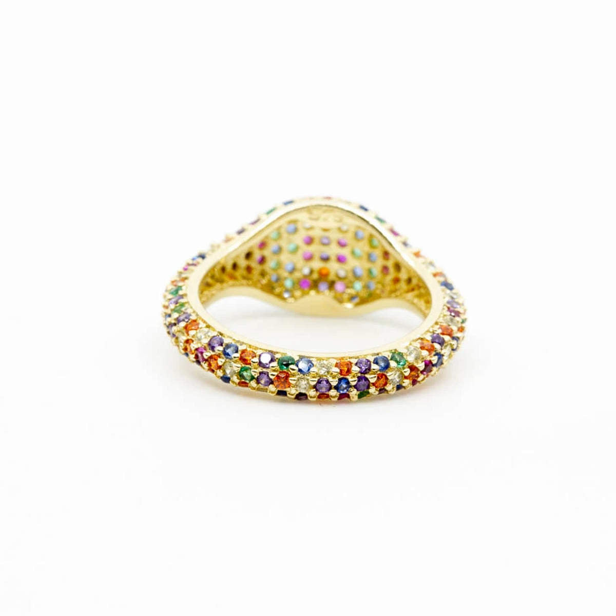 Rainbow Signet Ring