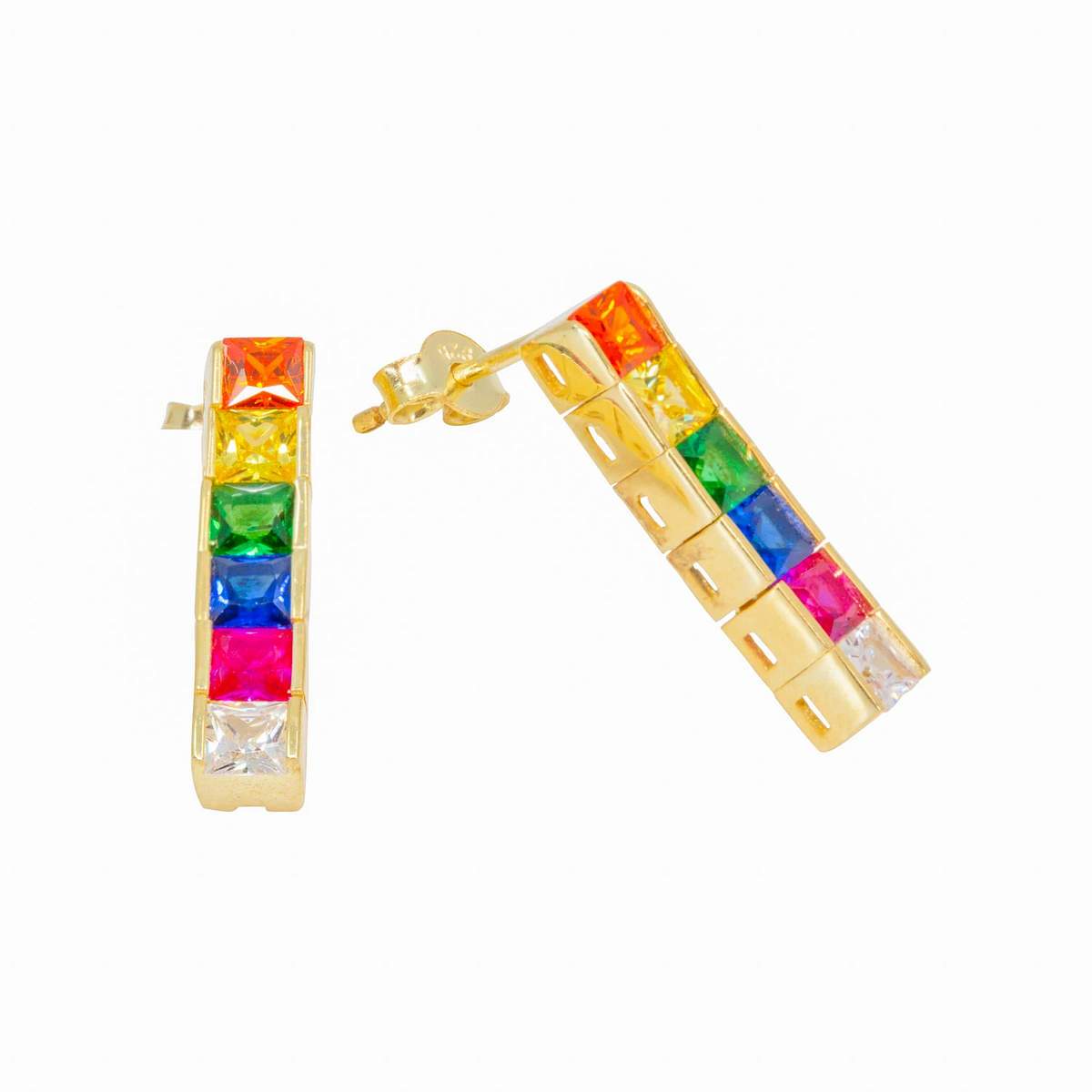 Color Drop Paired Studs