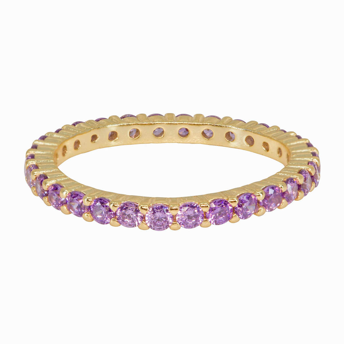 Lilac Stacker Ring