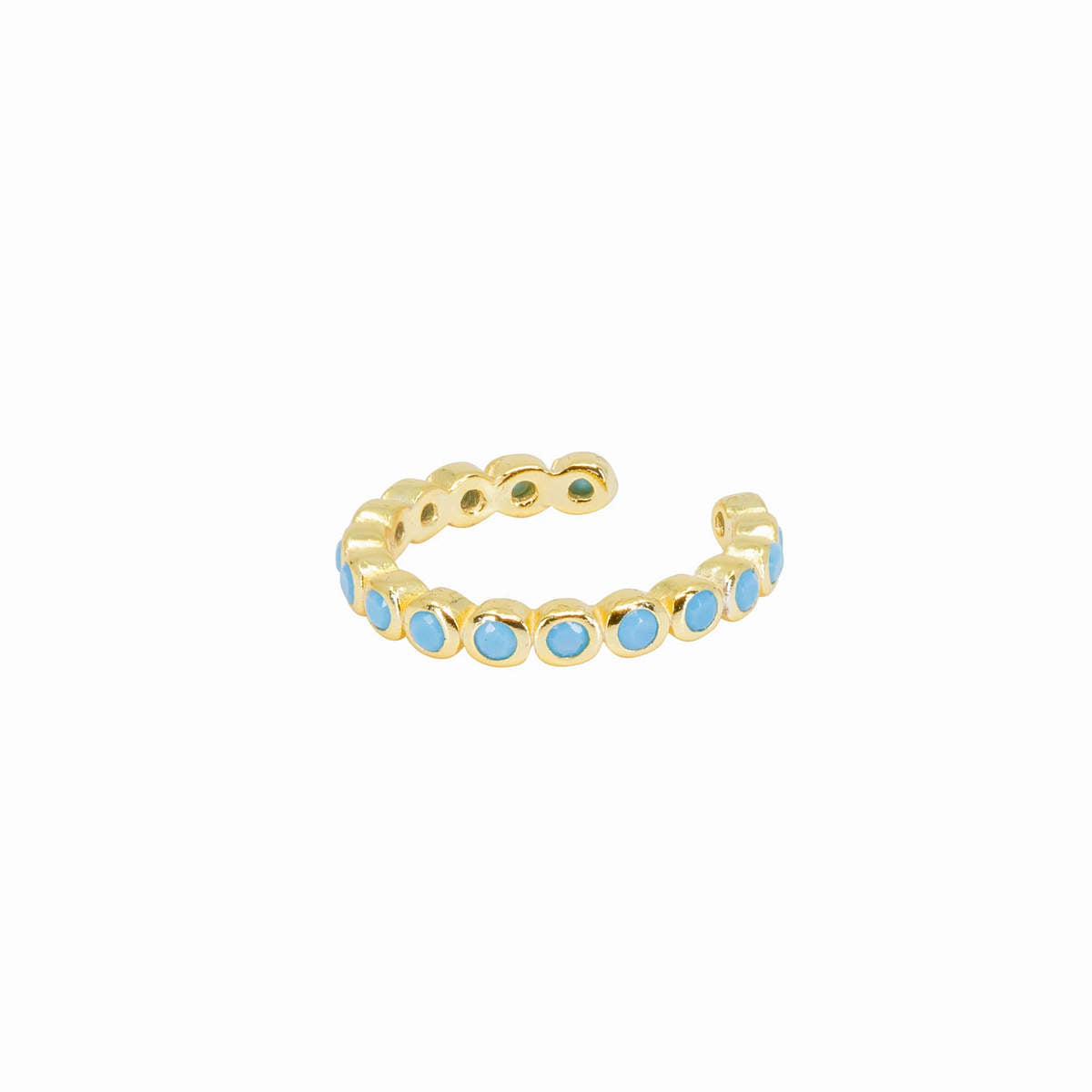 Halo Ear Cuff in Turquoise