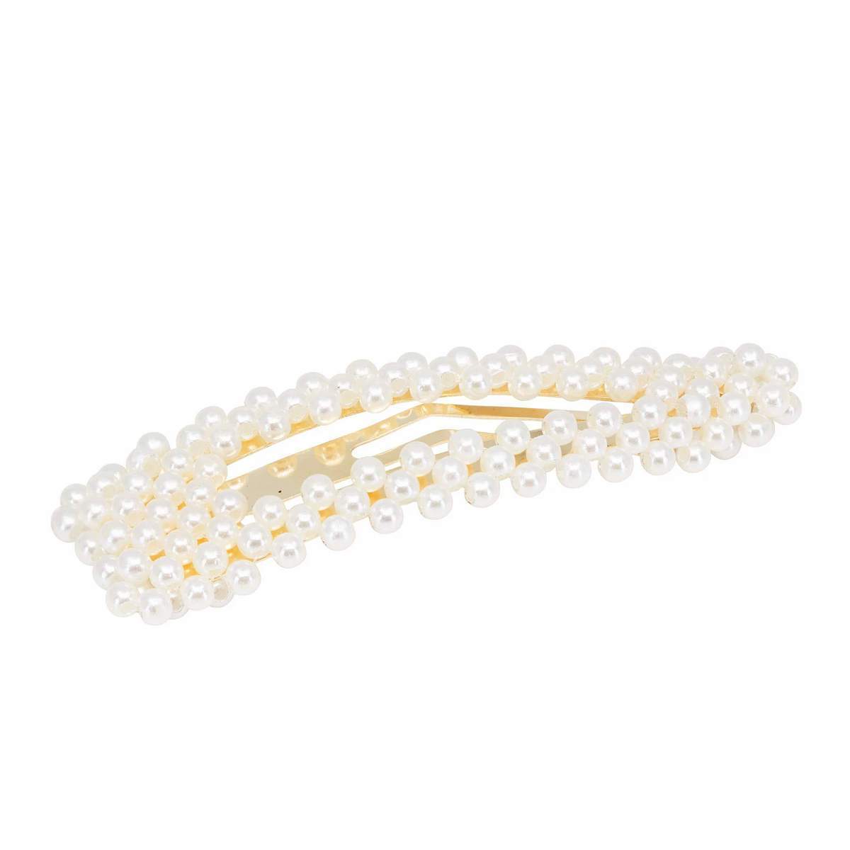 Beaded Pearl Hairpin