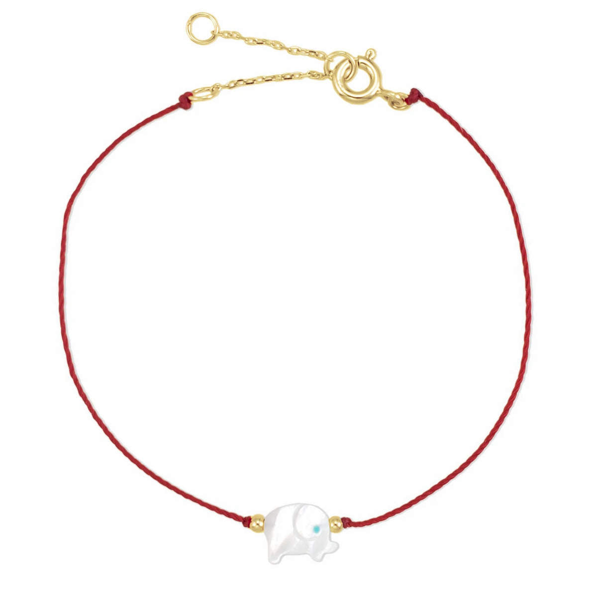 Lucky Elephant String Bracelet- Evil Eye Bracelet