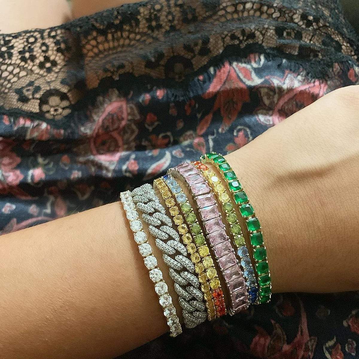 Classic Crystal Tennis Bracelet