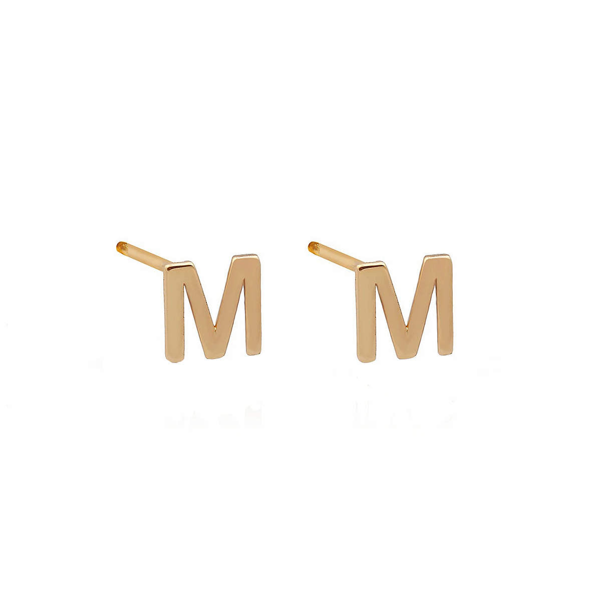 Power Letter Personalized Earrings