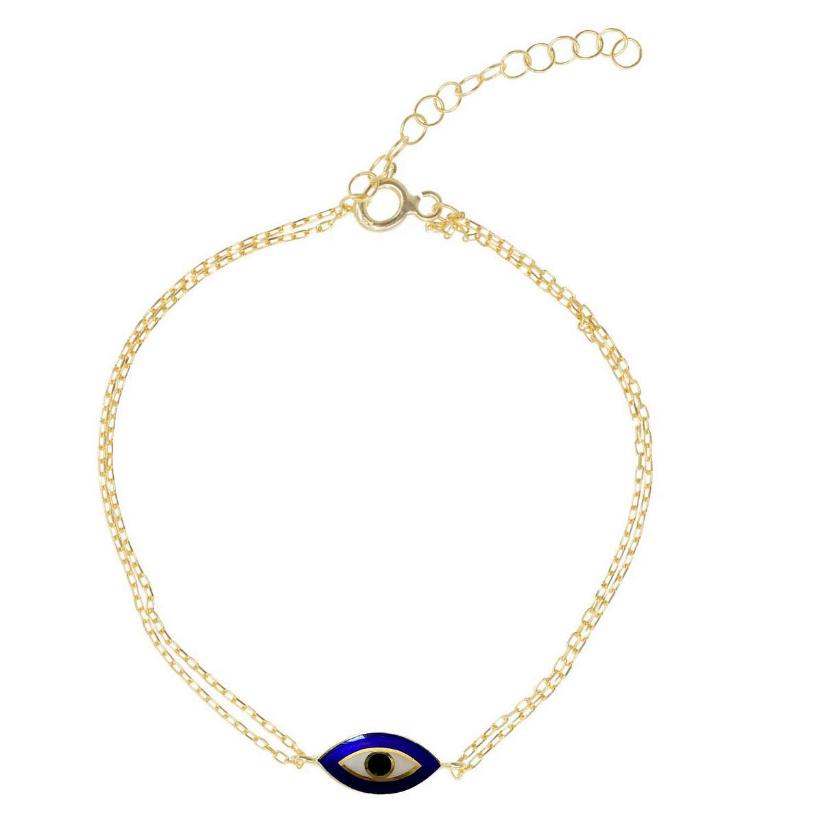 Indigo Evil Eye Bracelet