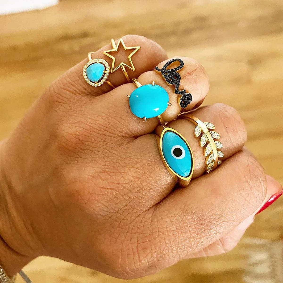 Love Letters Ring in Onyx