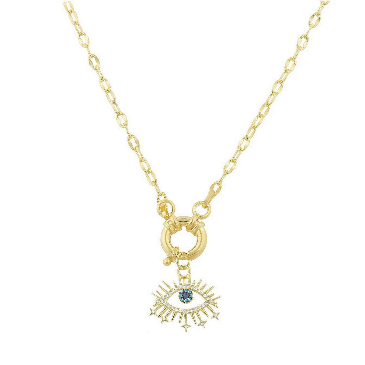 Shooting Stars Evil Eye Necklace
