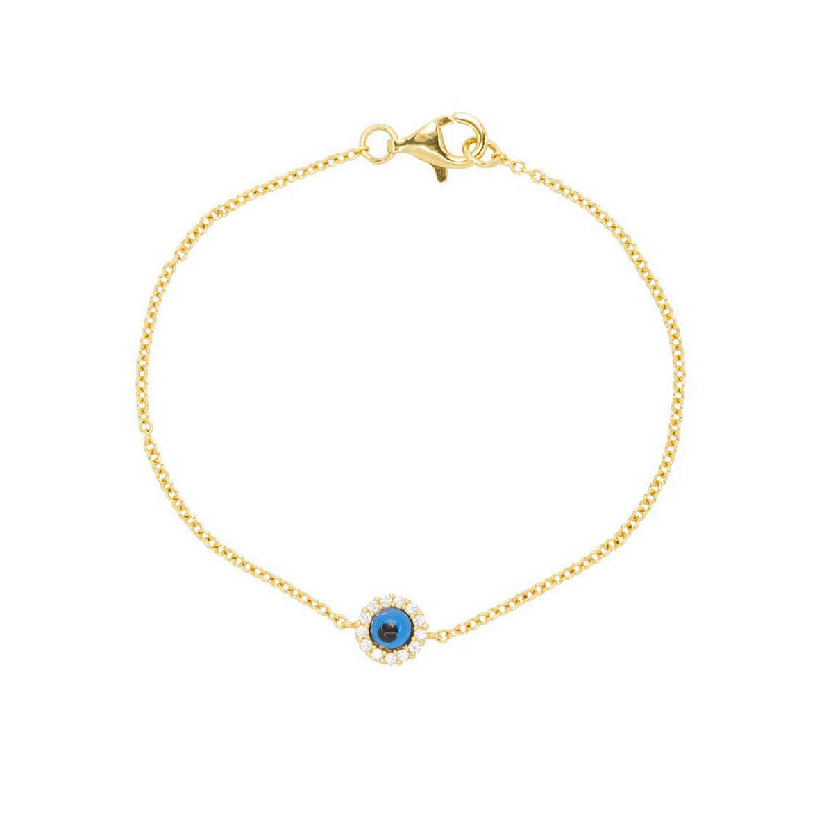 Tiny evil hotsell eye bracelet