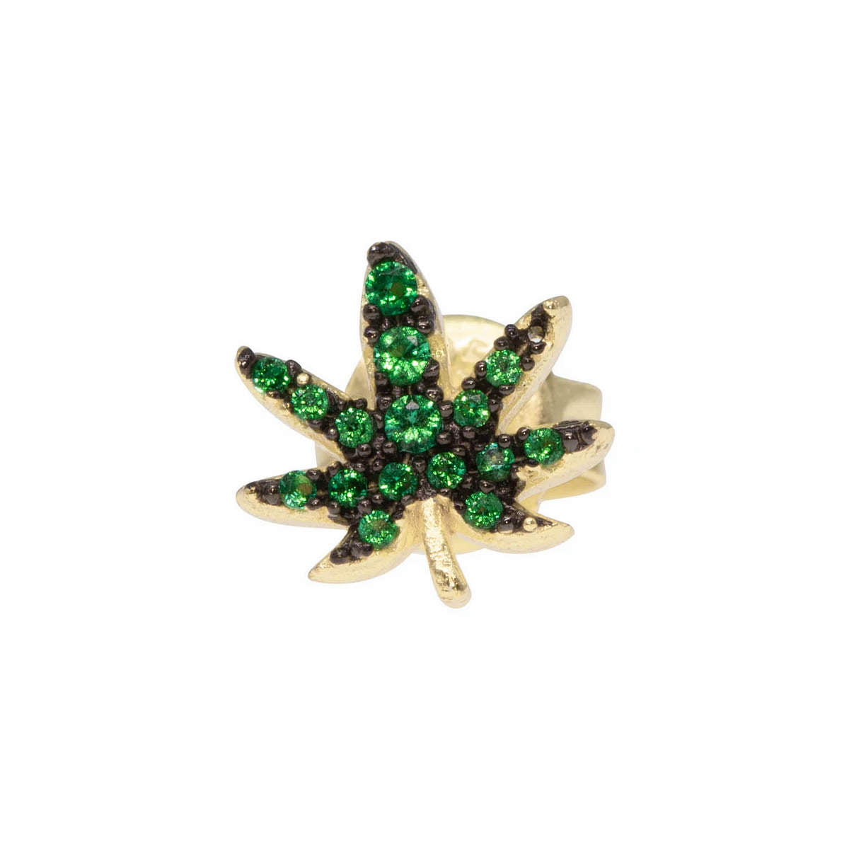 MJ Mini Stud in Emerald