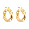 Show Your Halo Hollow Hoops in Medium