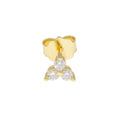 Mini Trio Crystal Stud