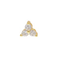 Mini Trio Crystal Stud