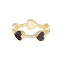 Love After Love Ring in Jet Black