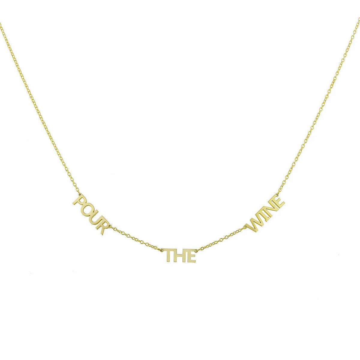 The Last Word Personalized Necklace