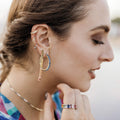 Mini Rainbow Ear Cuff