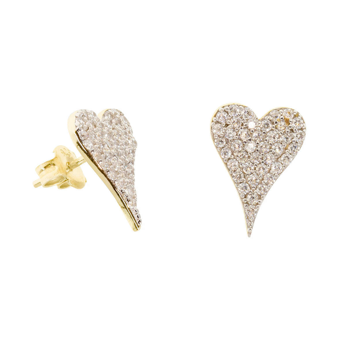Happy Heart Paired Studs
