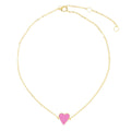 One Love Anklet in Pink