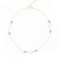 Turquoise Antique Anklet
