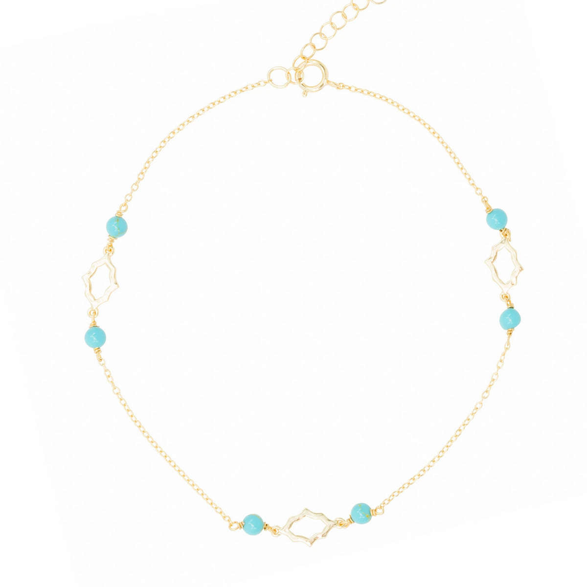 Turquoise Antique Anklet