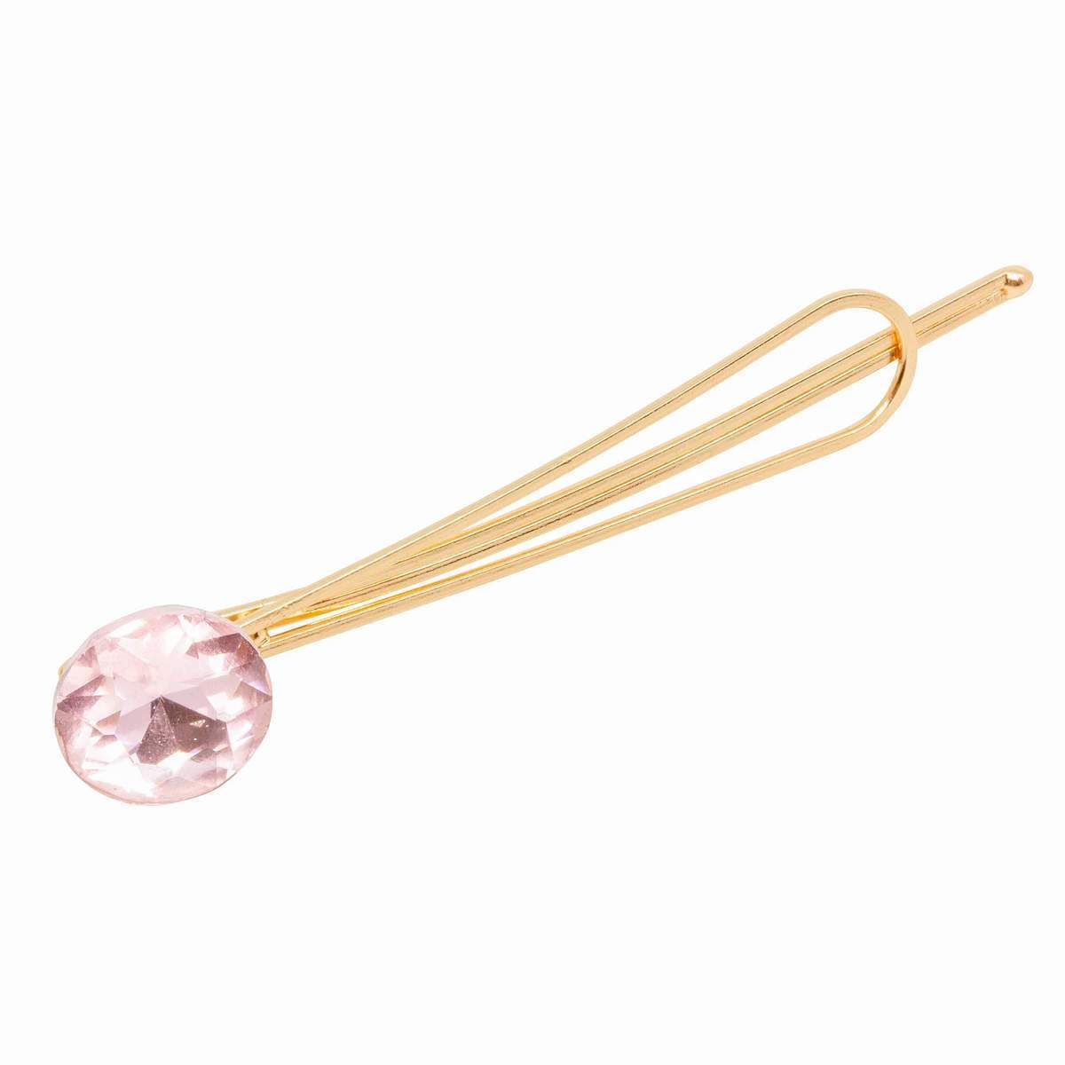 Baby Pink Crystal Hairpin