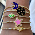 Deep Ocean Crescent Bracelet