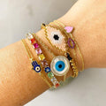 The Solo Seer Blue Evil Eye Bracelet