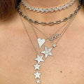 Falling Stars Y Necklace