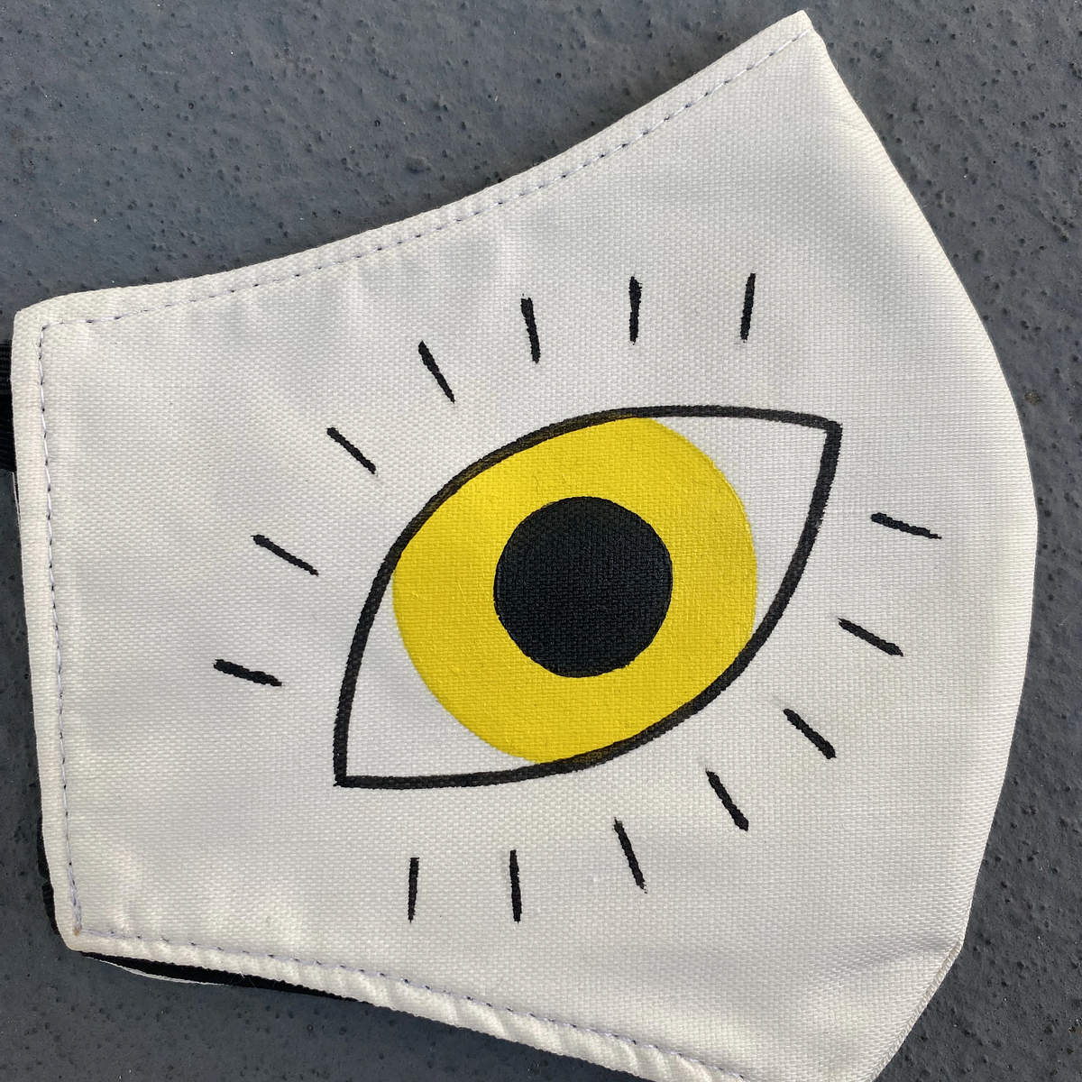 Yellow Eye RAGEN Mask